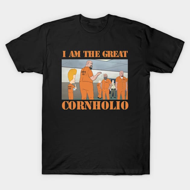 cornholio cOUNTY jAIL T-Shirt by tresnoku